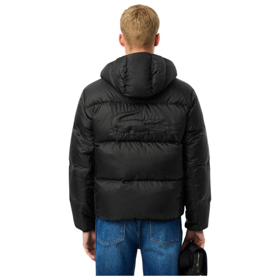 Lacoste Ανδρικό μπουφάν Water-Repellent Hooded Puffed Jacket